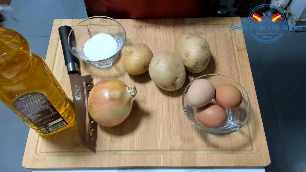 Spanish omelette Ingredients